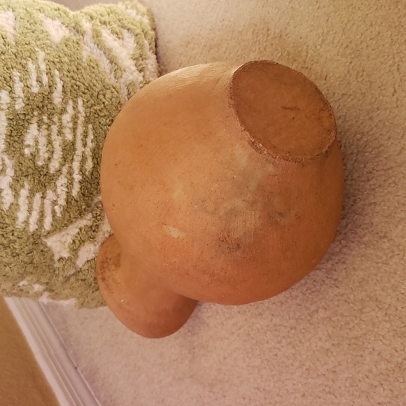 Vintage Clay Water Pitcher - Picture 5 of 9